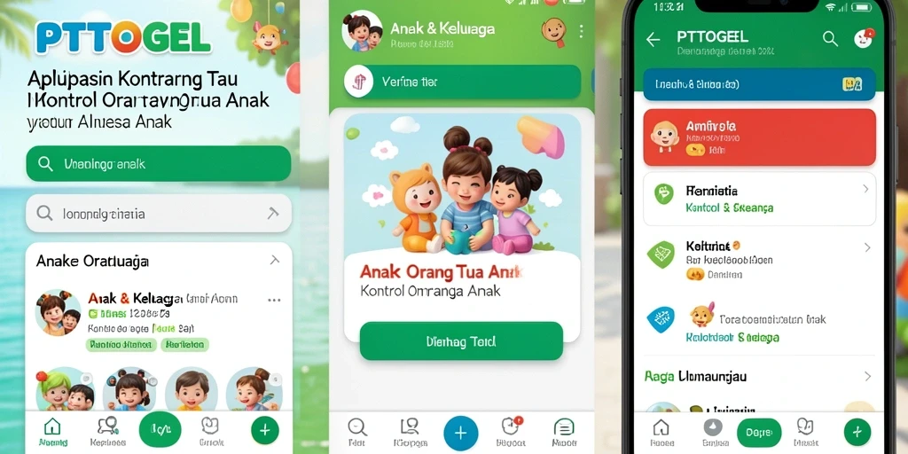 Tampilan antarmuka utama PTTOGEL yang ramah pengguna.