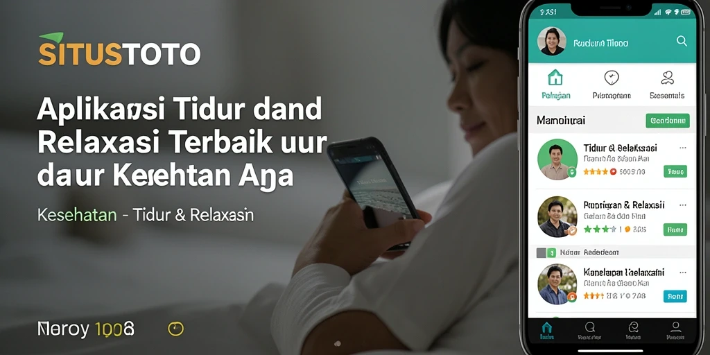 Tampilan antarmuka SITUSTOTO yang menenangkan dan fungsional.